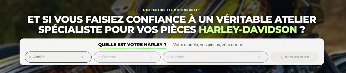 COMMENT ETRE SUR QUE LA PIECE EST POUR MA MOTO ?