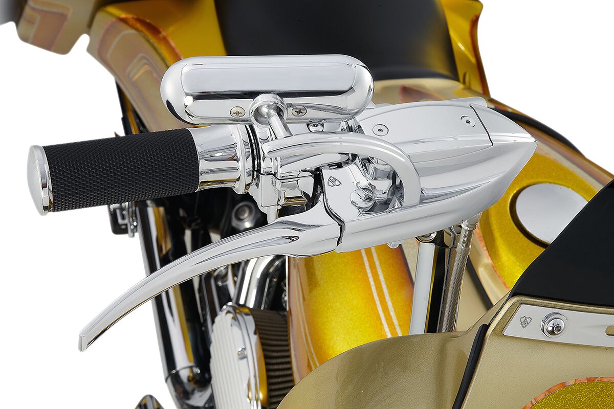 ARLEN NESS Poignées Smooth - accélérateur électronique / à câbles - chrome ou noir