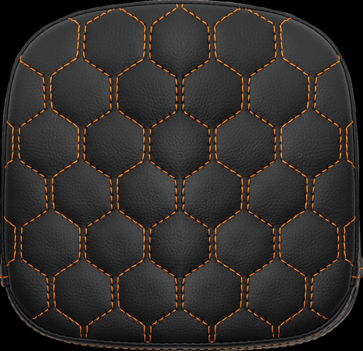 SADDLEMEN Pouf de sissy bar avec motif nid d’abeille