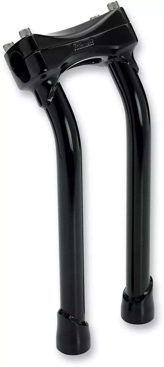 RISER CLUB STYLE BILTWELL 6-8-10-12 POUCES PULL BACK NOIR
