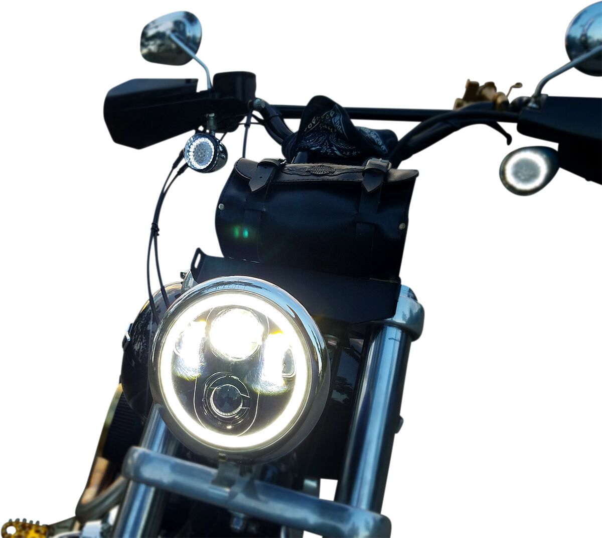 CUSTOM DYNAMICS 5-3/4" LED Halo Phare(s)