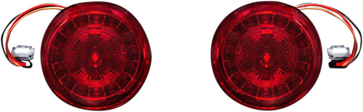 CUSTOM DYNAMICS ProBEAM Red LED Clignotant(s) with Red Optique(s)