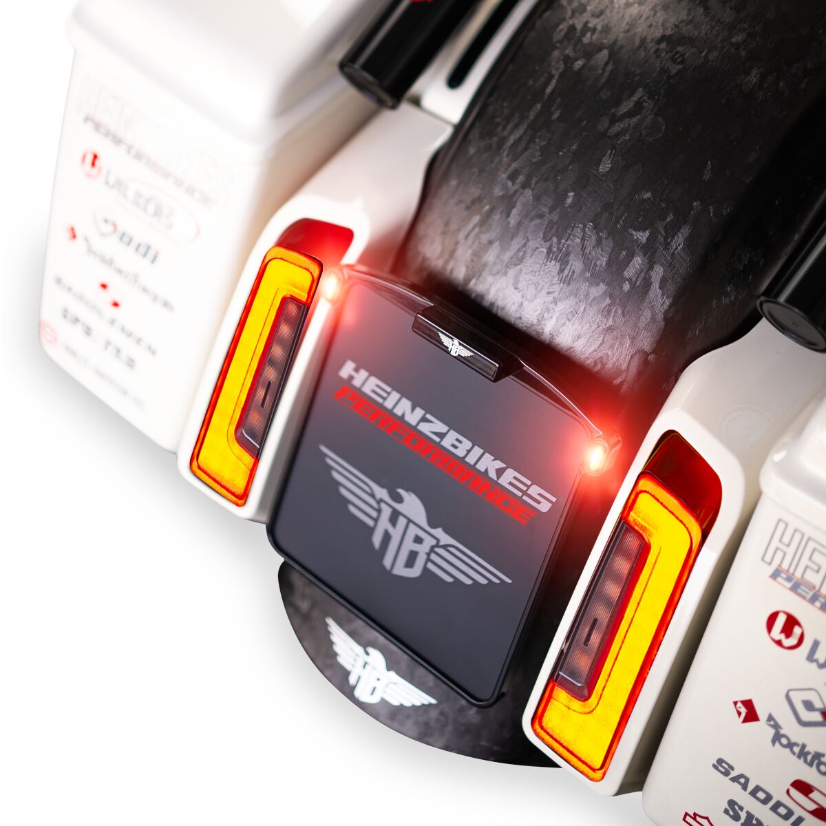 HEINZ BIKES Adaptateur de plaque d’immatriculation