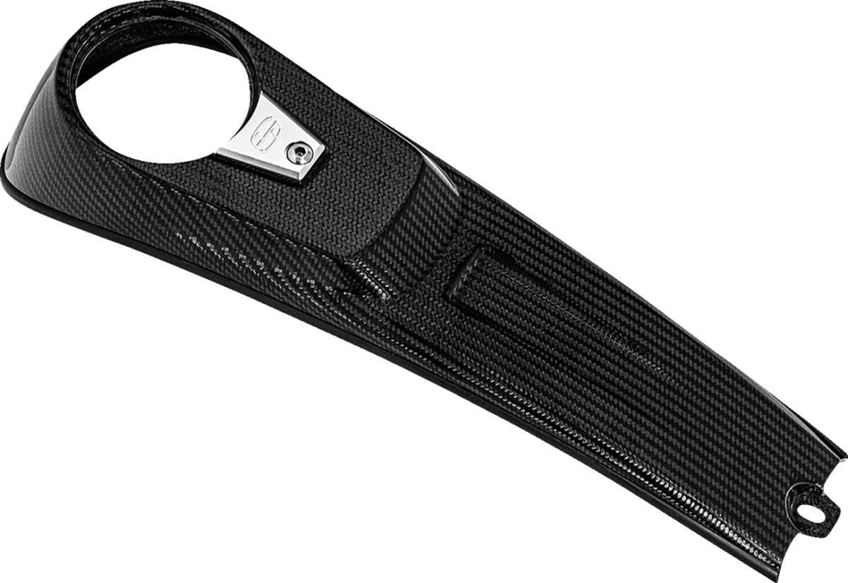 SADDLEMEN Tableau de bord en fibre de carbone pour modèles M8 Softail