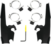 MEMPHIS SHADES Kit de montage complet pour pare-brise Trigger-Lock Fats/Slim