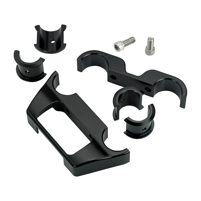 SUPPORT COMPTEUR ORIGINE BILTWELL - GUIDON T BAR - M8 / SOFTAIL / BREAKOUT