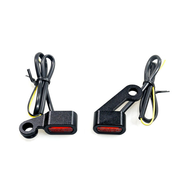 CLIGNOTANT AVT. SOUS COMMODO - SPORTSTER - NOIR / CHROME - HOMOLOGUE