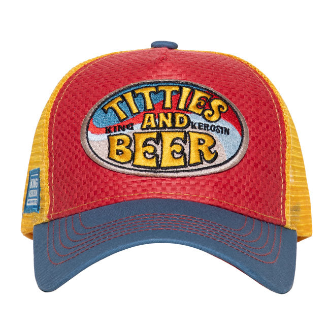 CASQUETTE KING KEROSIN TITIES AND BEER