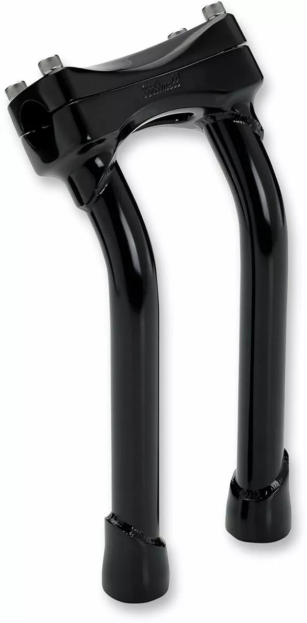 RISER CLUB STYLE BILTWELL 6-8-10-12 POUCES PULL BACK NOIR