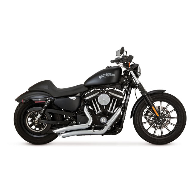 VANCE & HINES BIG RADIUS 2-2 CHROME ECHAPPEMENT SPORTSTER