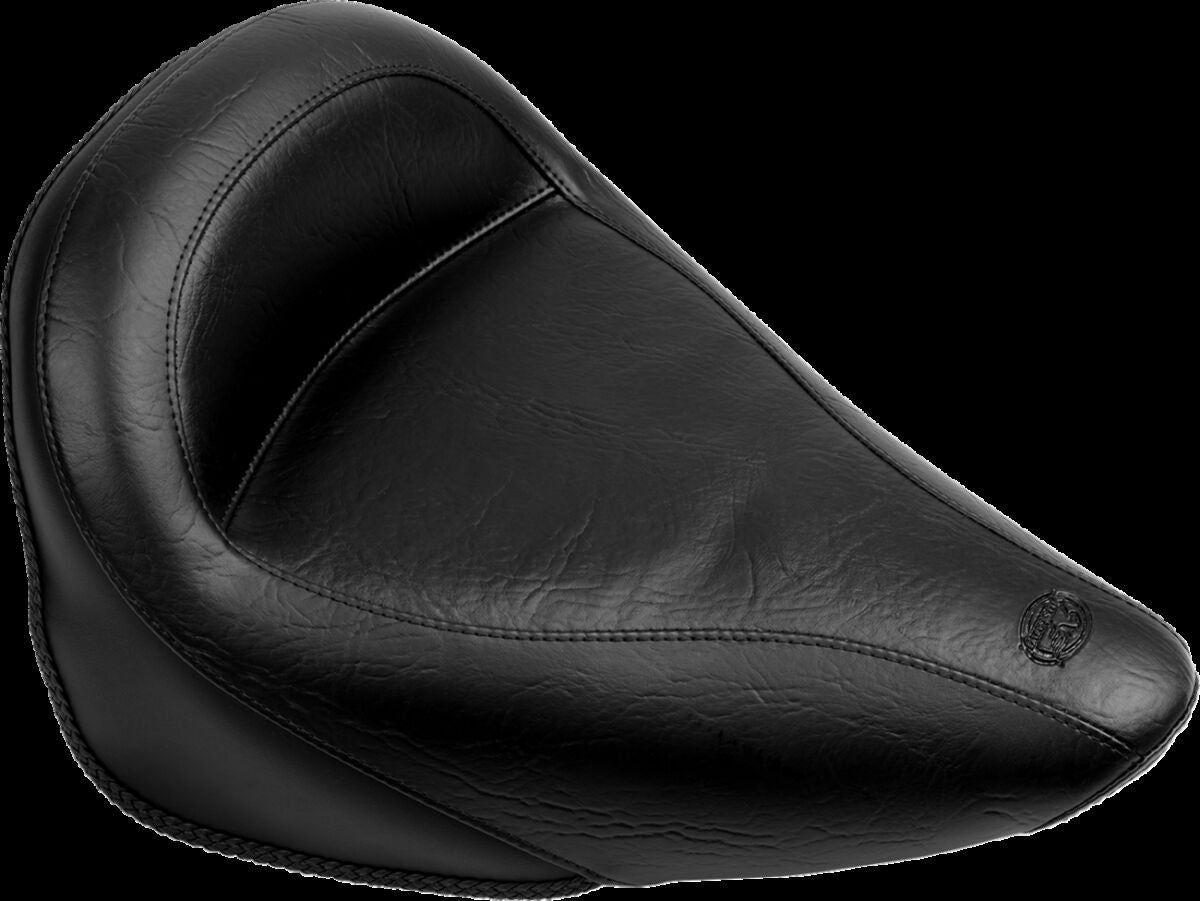 MUSTANG Solo Vinyl Driver Seat - Softail 00-06 – 442 Motor & Craft