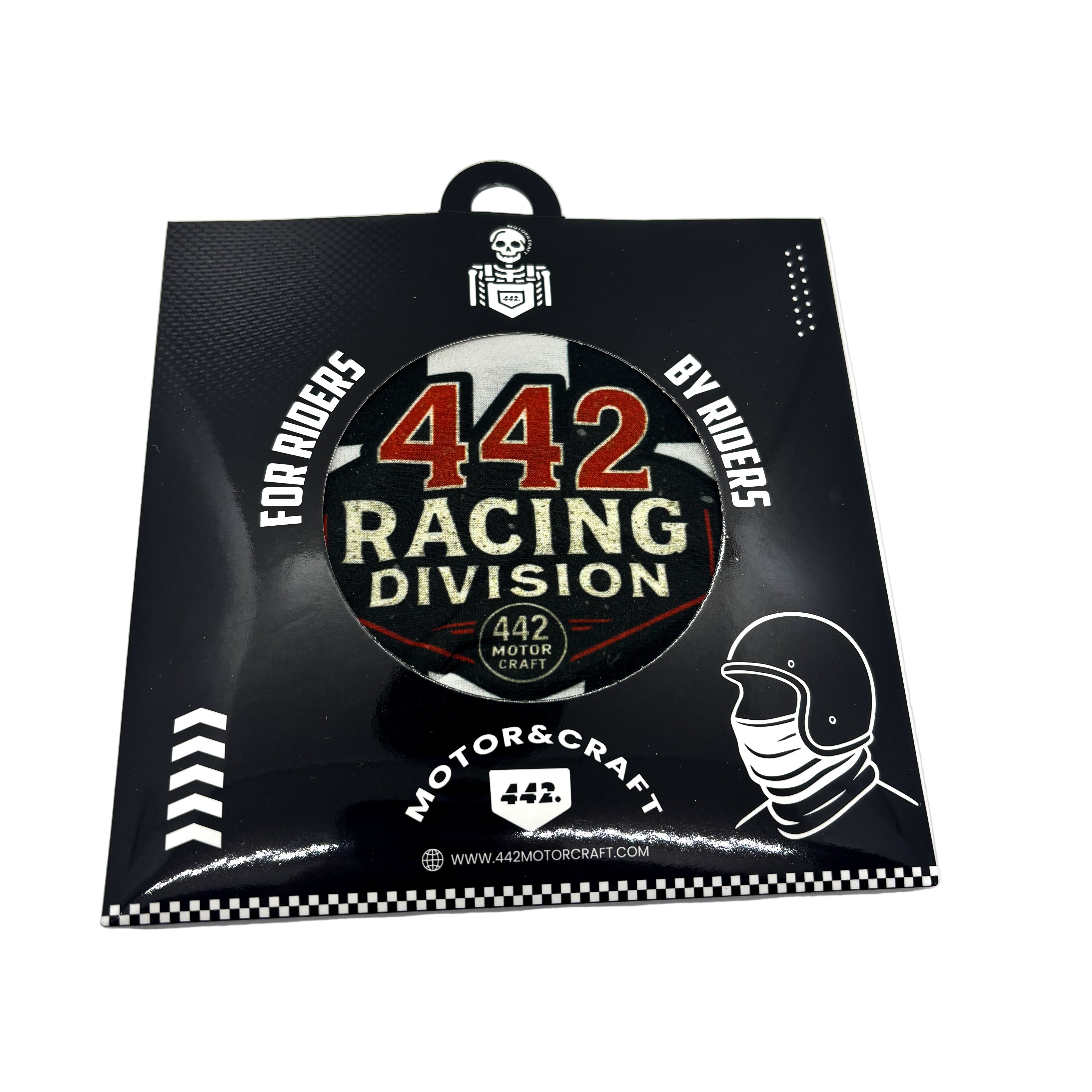 442 - Tour de cou - damier racing division