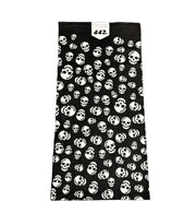 442 - tour de cou - tête de mort