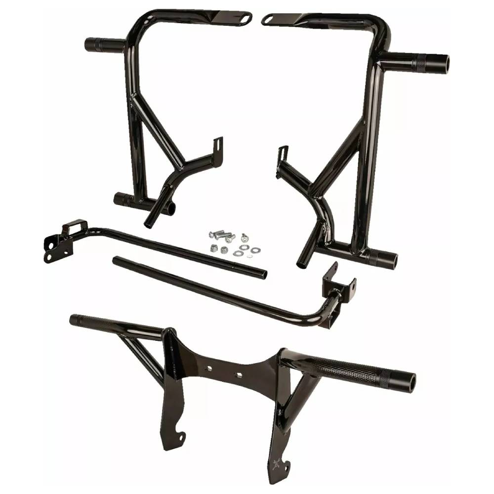 BURLY BRAND TOURING KIT CRASH BAR AVANT ARRIERE