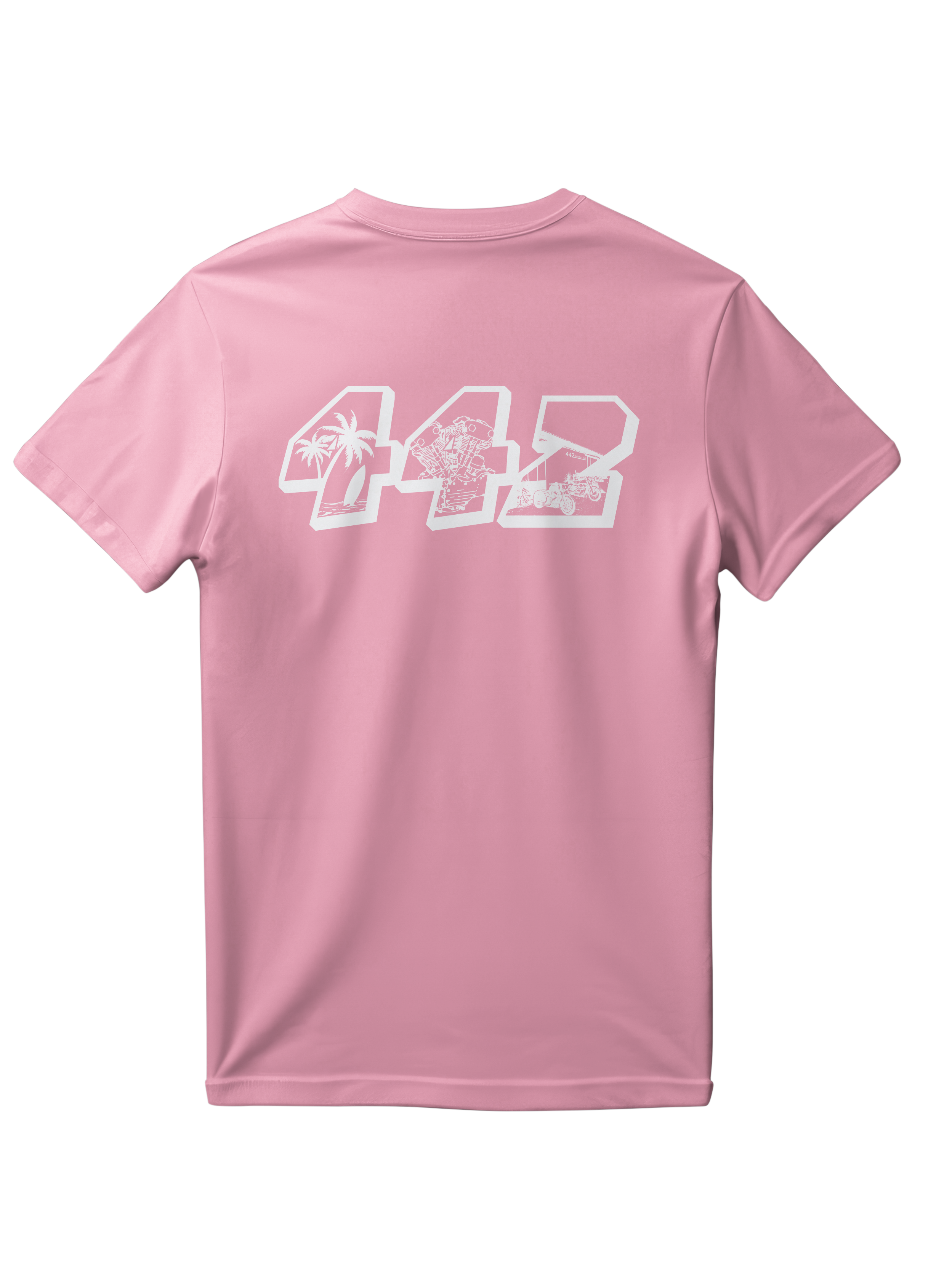 T-shirt 442 rose