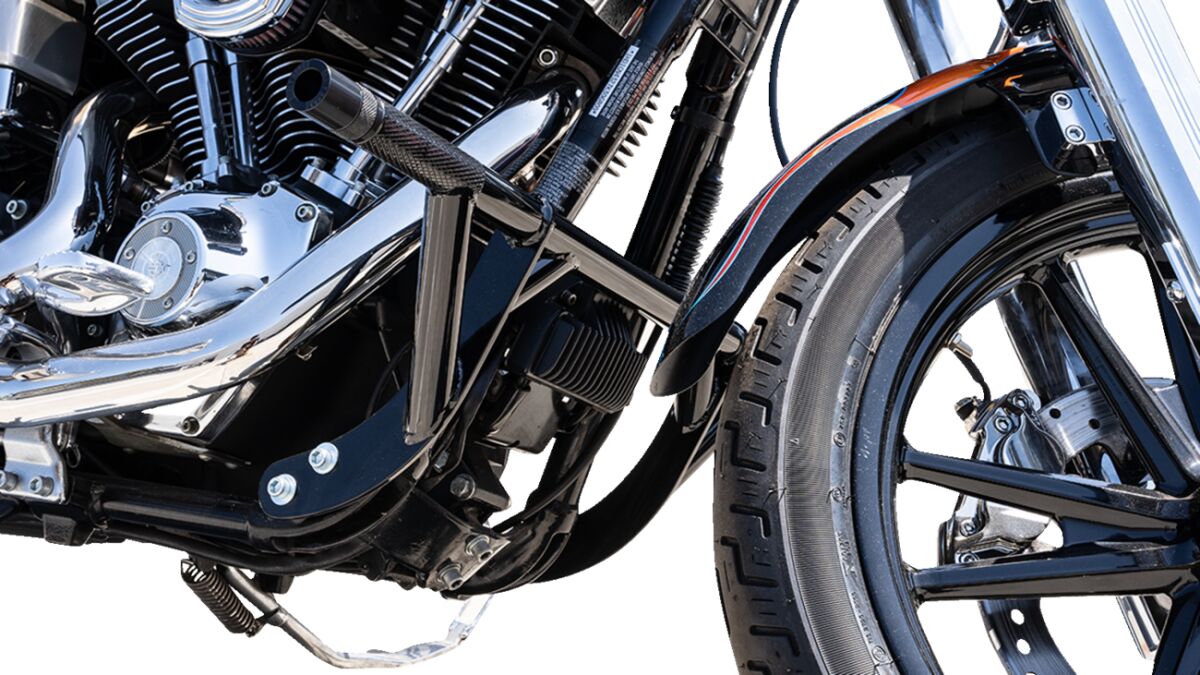 BURLY BRAND Front and Rear Crash Bar Kit for Dyna