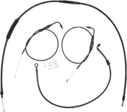 BURLY BRAND Kit câble de guidon et durite de frein pour guidons Clubman