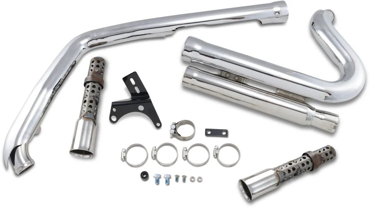 COBRA - Echappements 2 en 2 909 - Dyna 06-11 - Noir ou chrome