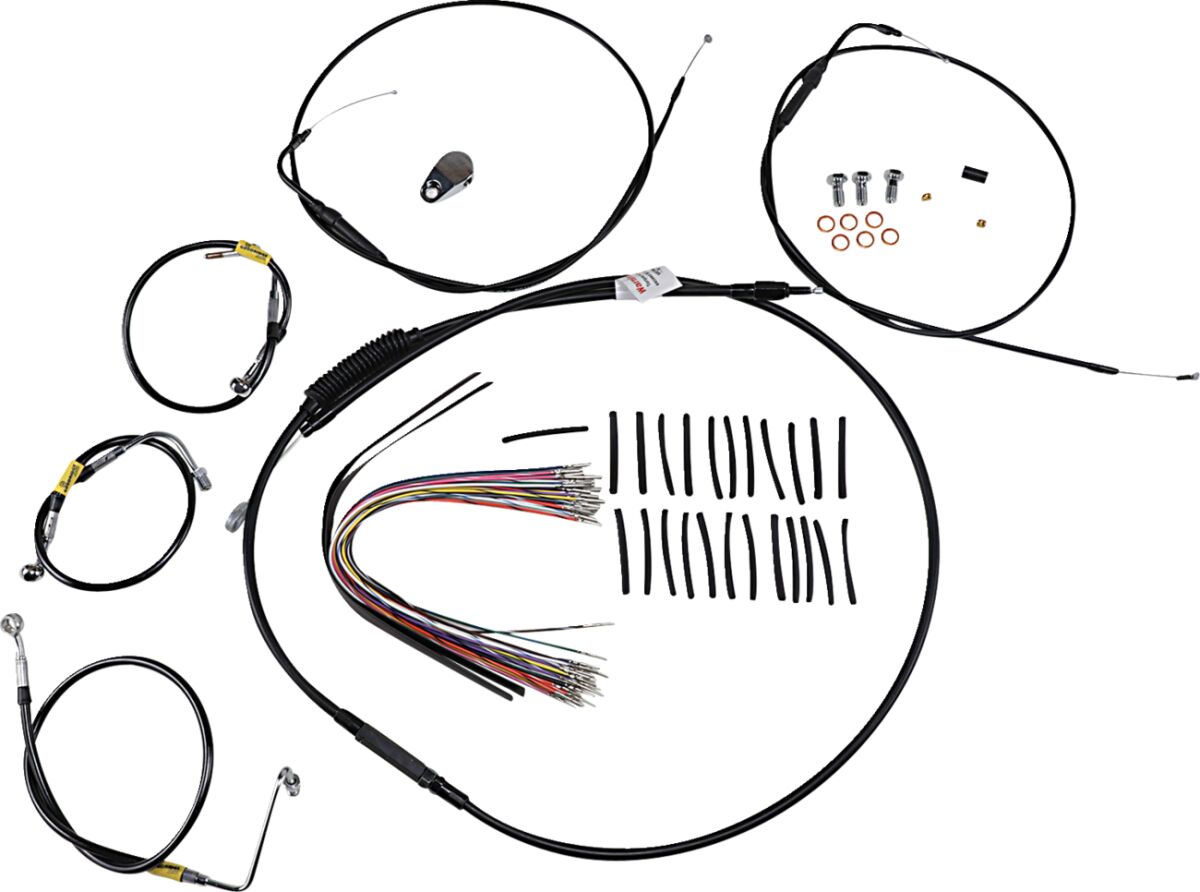 BURLY BRAND Kit de commande pour motos touring avec guidons Bagger
