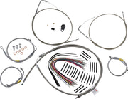 BURLY BRAND Kit de commande pour motos touring avec guidons Bagger