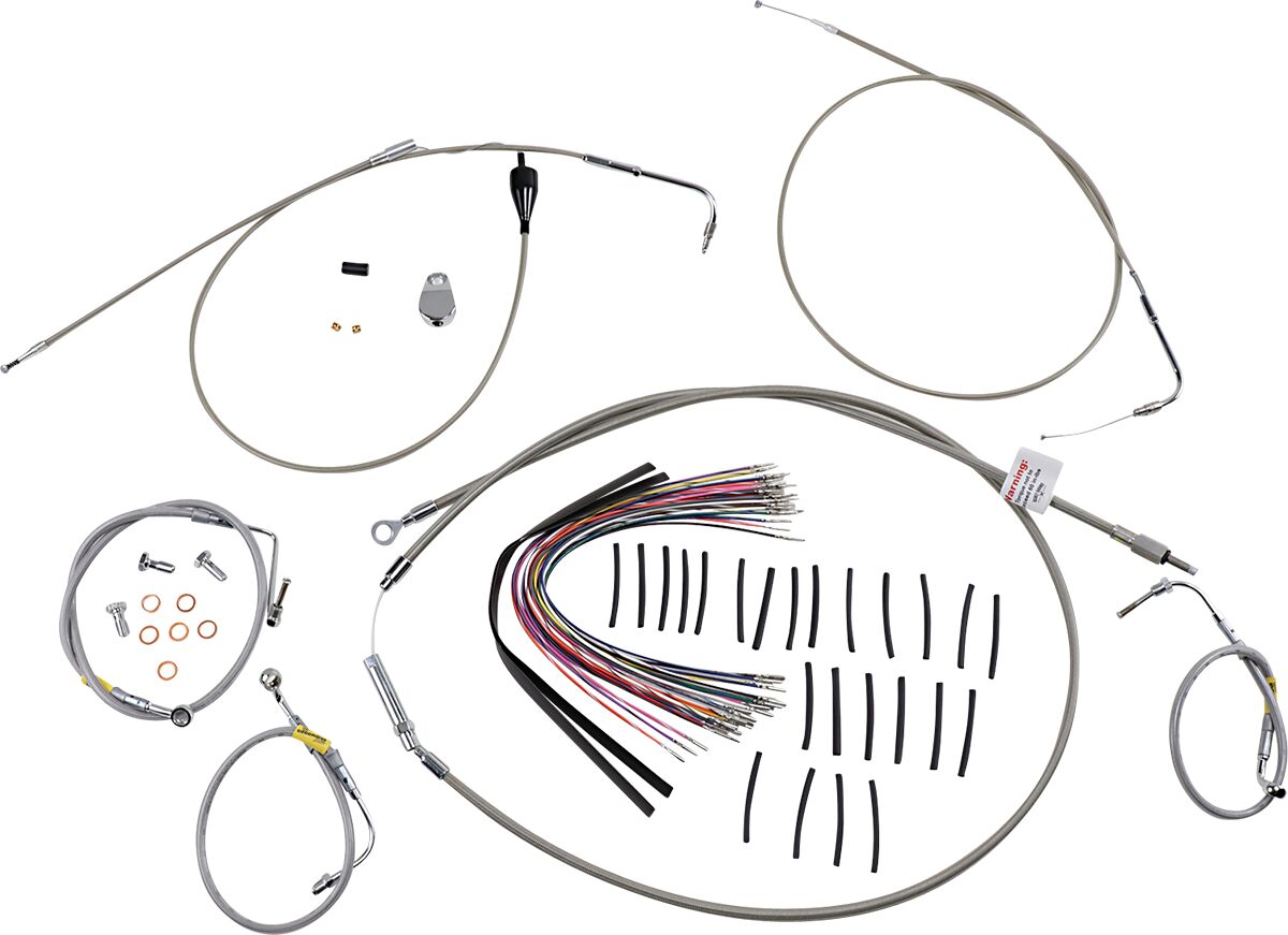 BURLY BRAND Kit de commande pour motos touring avec guidons Bagger
