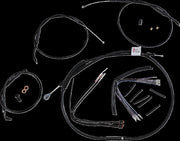 BURLY BRAND Kit câble de guidon et durite de frein rallongés pour Sportster avec ABS