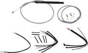 BURLY BRAND Kit câble de guidon et durite de frein pour guidons Burly Ape