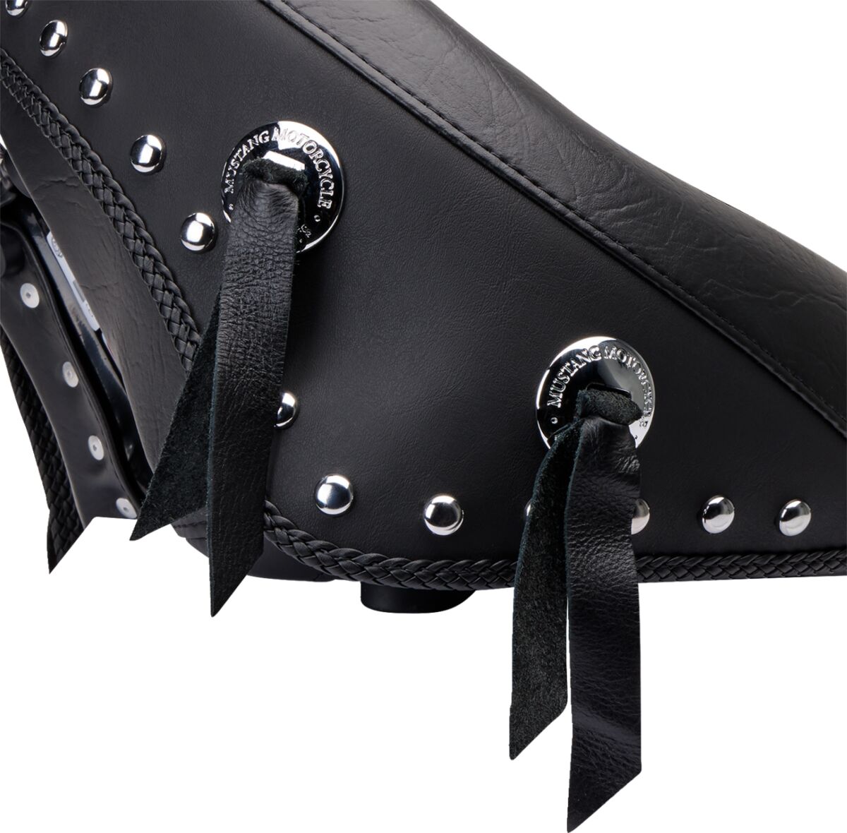 MUSTANG Selle solo large avec dossier amovible