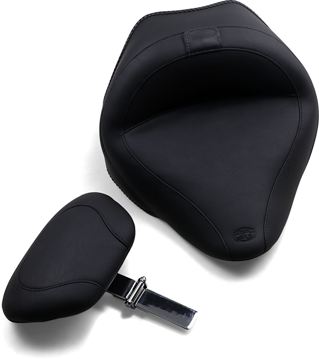 MUSTANG Selle solo large avec dossier amovible