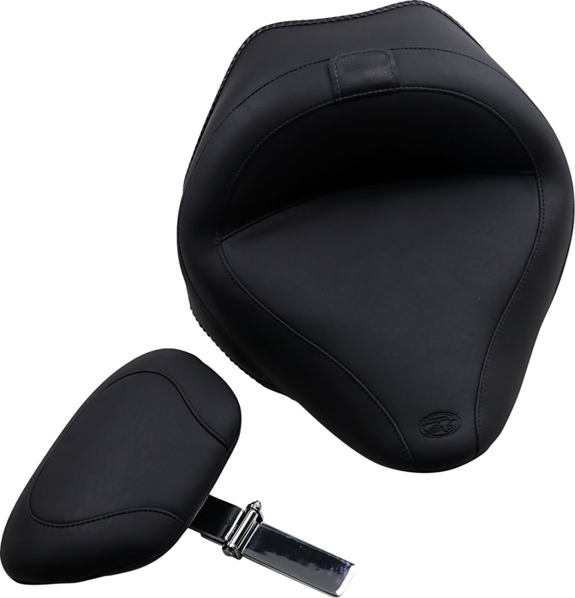 MUSTANG Selle solo large avec dossier amovible