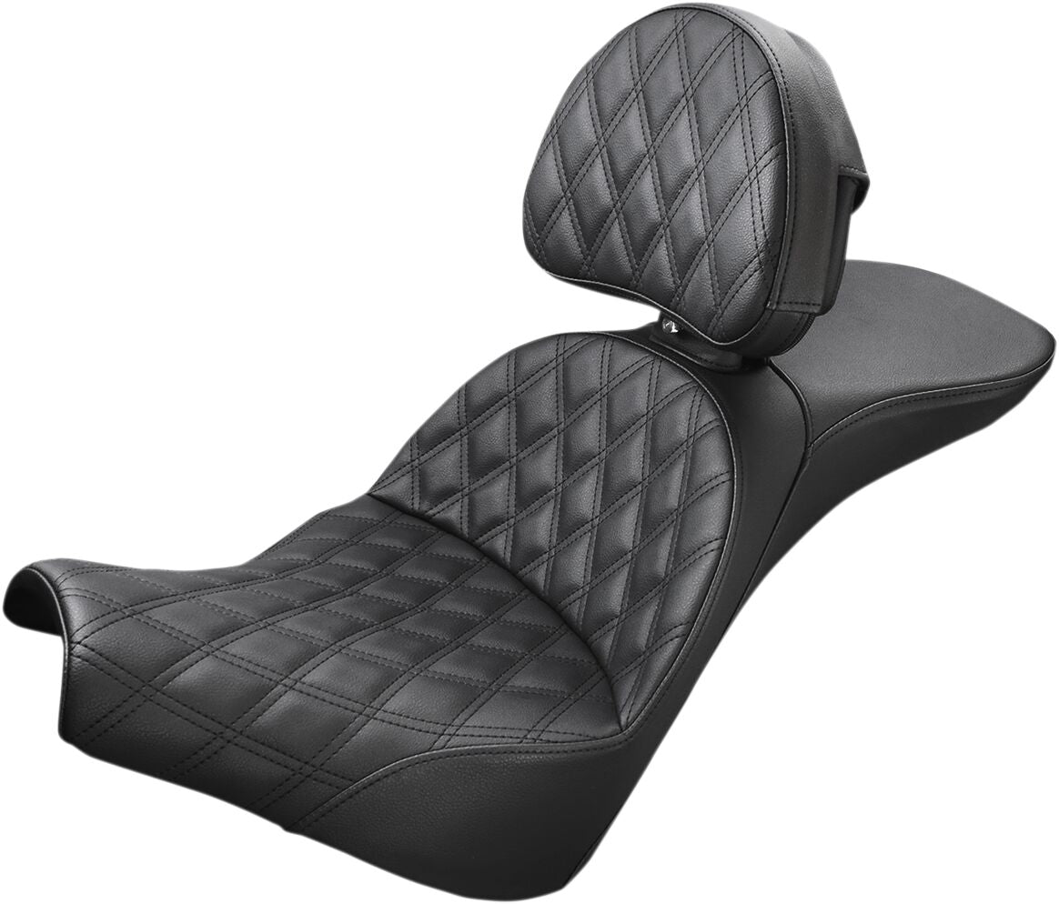 SADDLEMEN Selle Explorer à surpiqûres losange