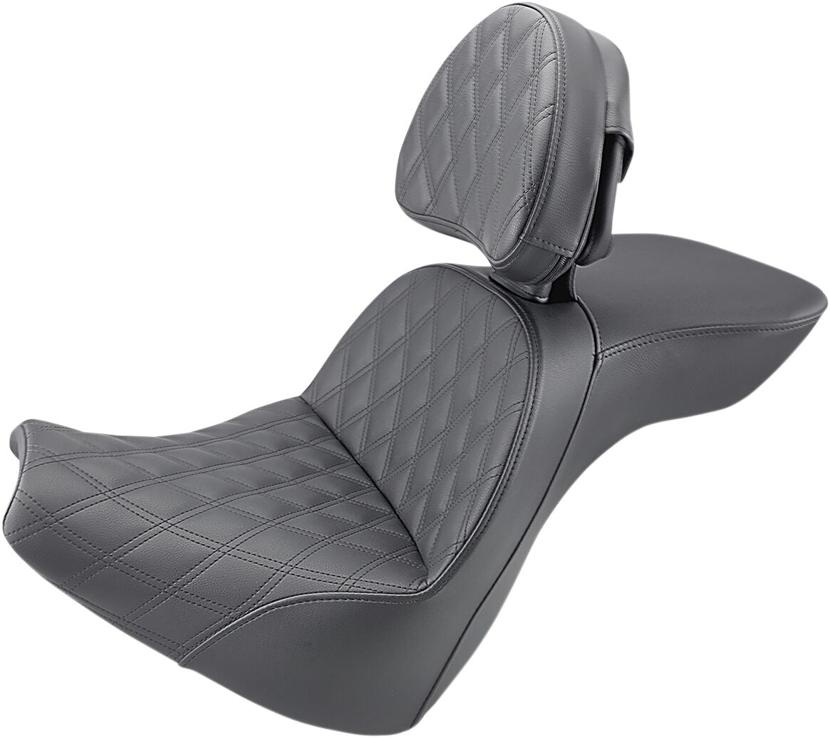 SADDLEMEN Selle Explorer à surpiqûres losange