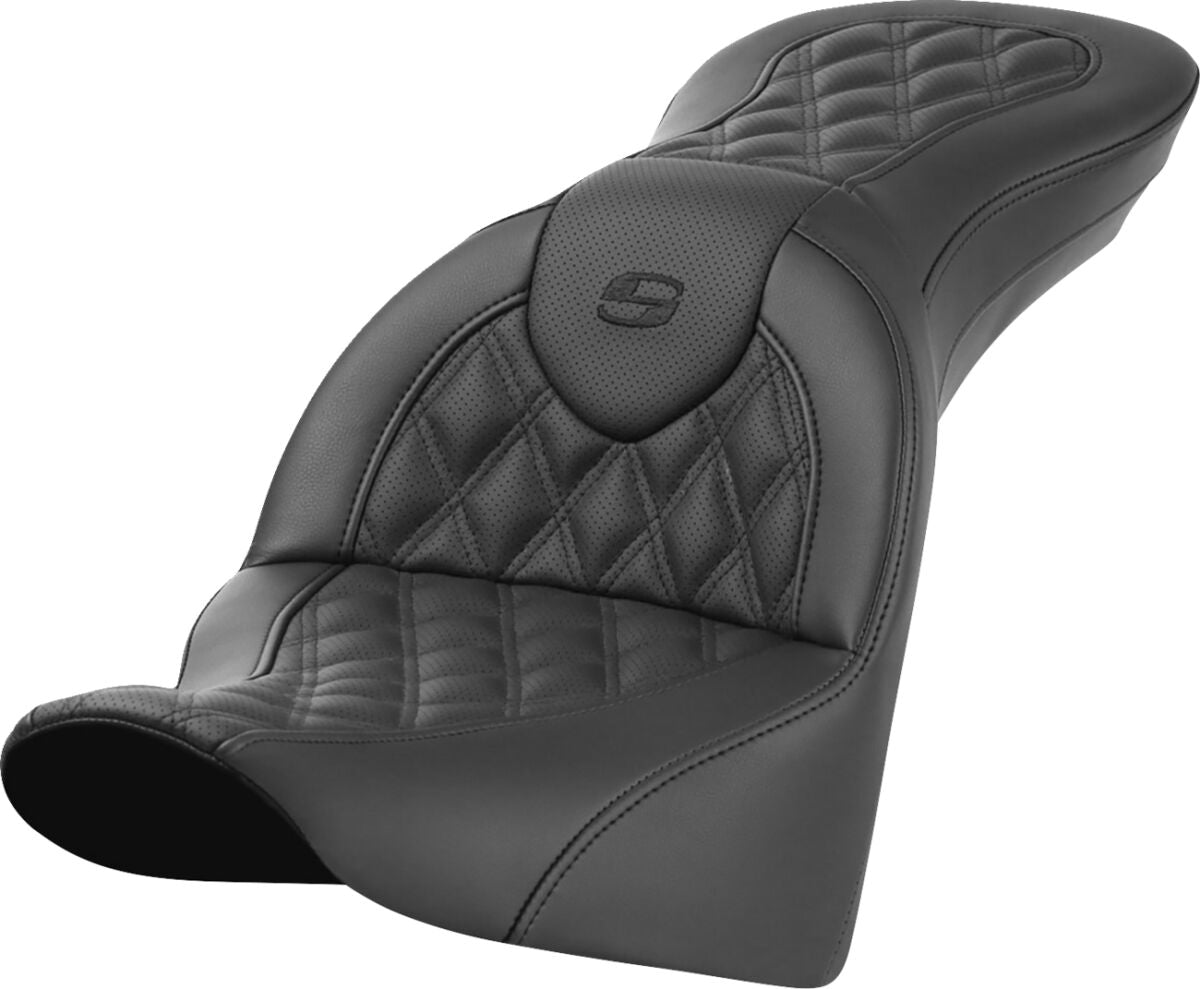 SADDLEMEN Selle Roadsofa à surpiqûres Lattice
