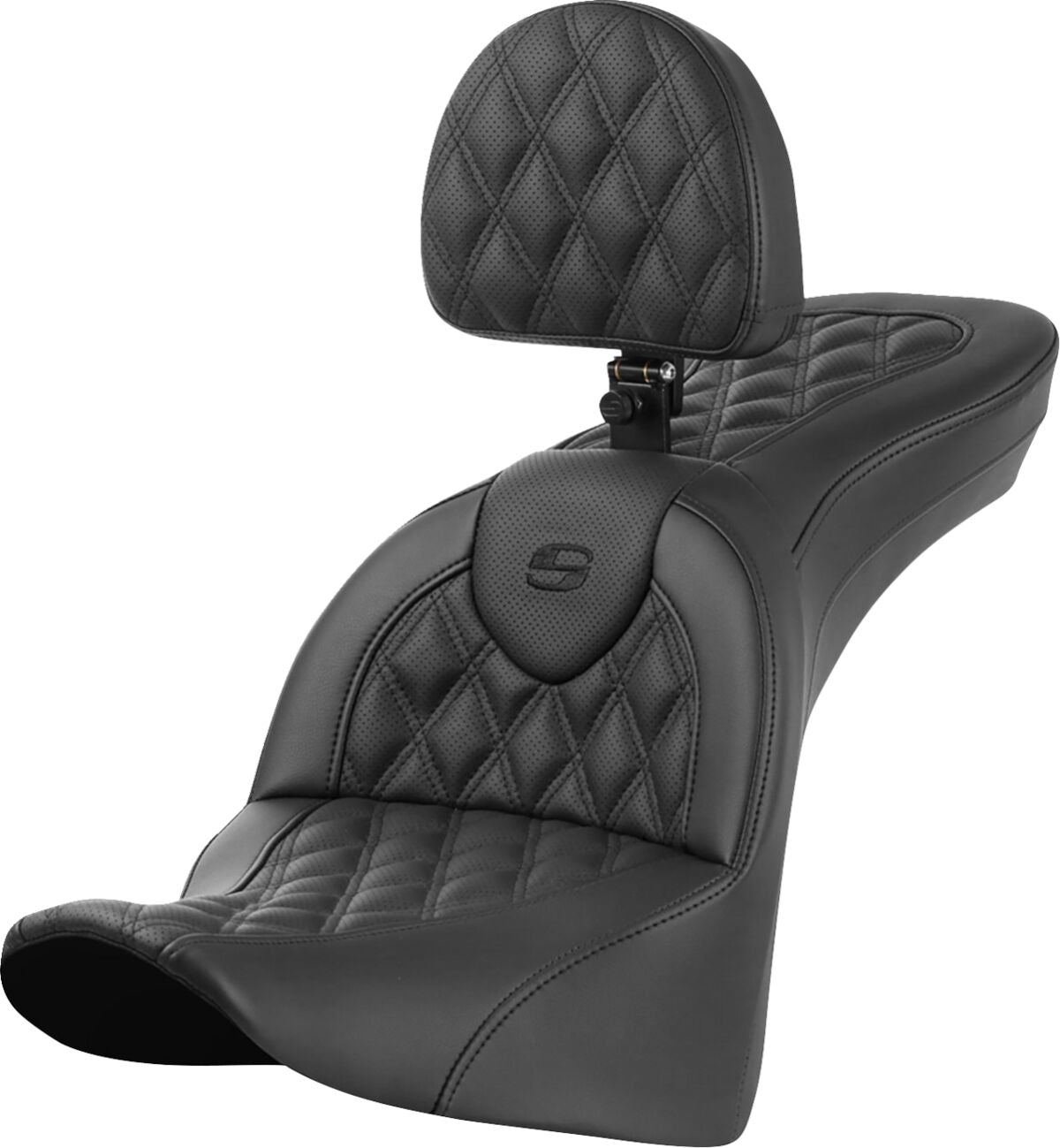 SADDLEMEN Selle Roadsofa à surpiqûres Lattice