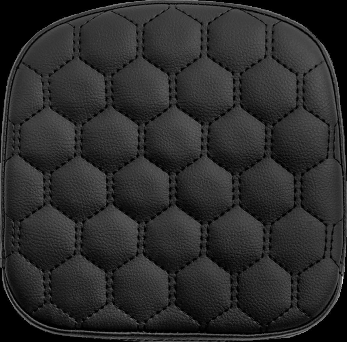 SADDLEMEN Pouf de sissy bar avec motif nid d’abeille