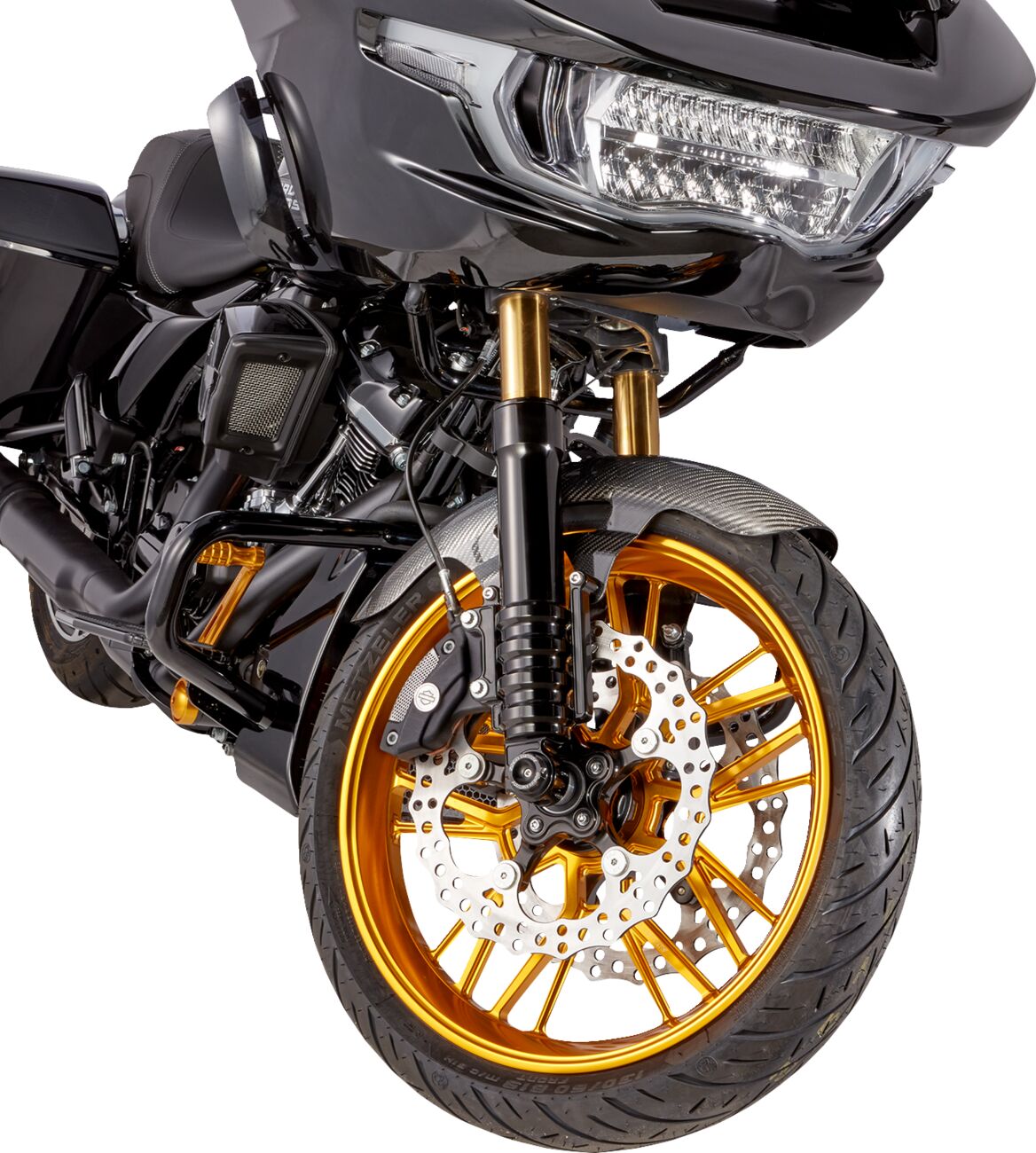 ARLEN NESS Garde-boue avant Cafe 19" en fibre de carbone