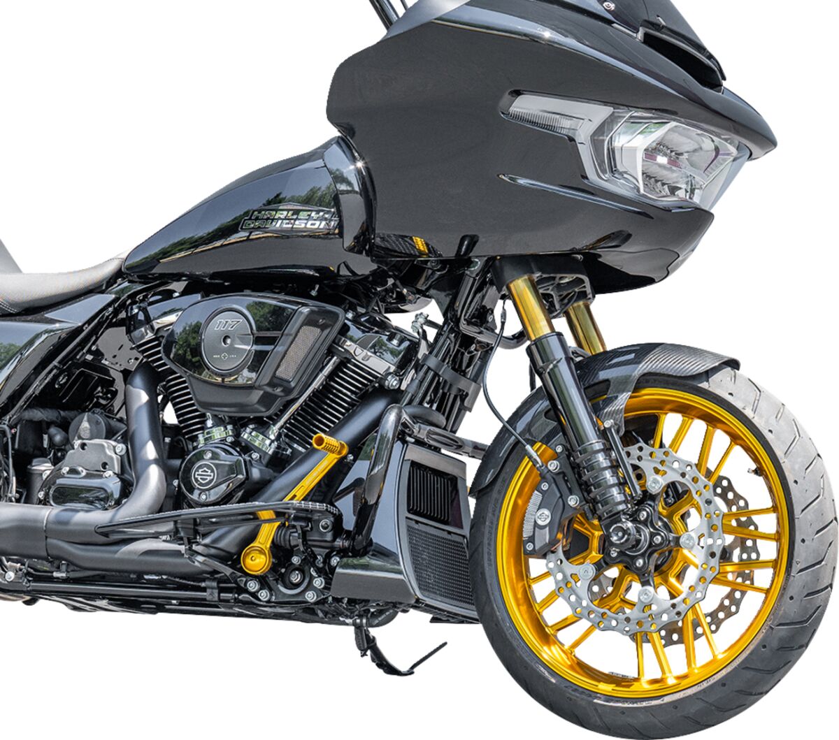 ARLEN NESS Garde-boue avant Cafe 19" en fibre de carbone
