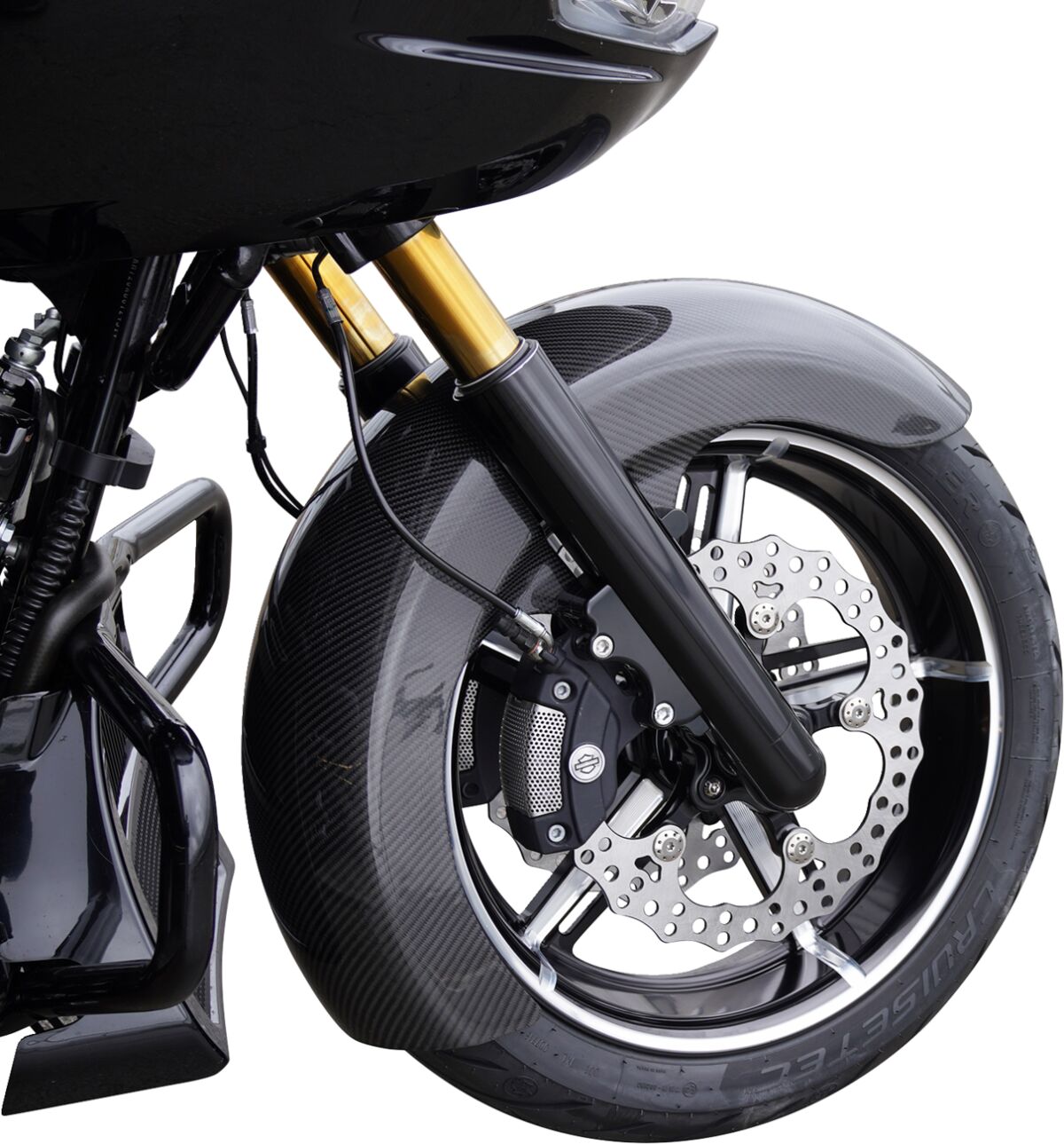 ARLEN NESS Garde-boue avant Fat Wrapper en fibre de carbone 18"