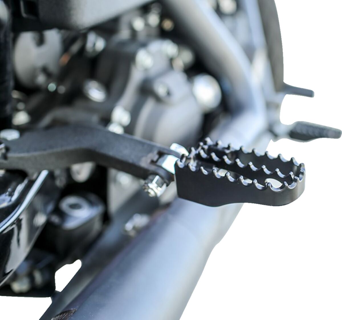 BURLY BRAND MX Style Mini Footpegs - XL/Dyna/FXR