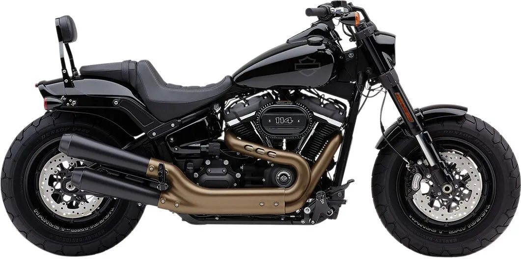 COBRA - Silencieux El Diablo - Fat bob 18+ - Noir