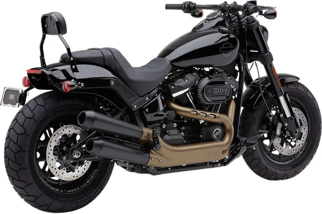 COBRA - Silencieux El Diablo - Fat bob 18+ - Noir