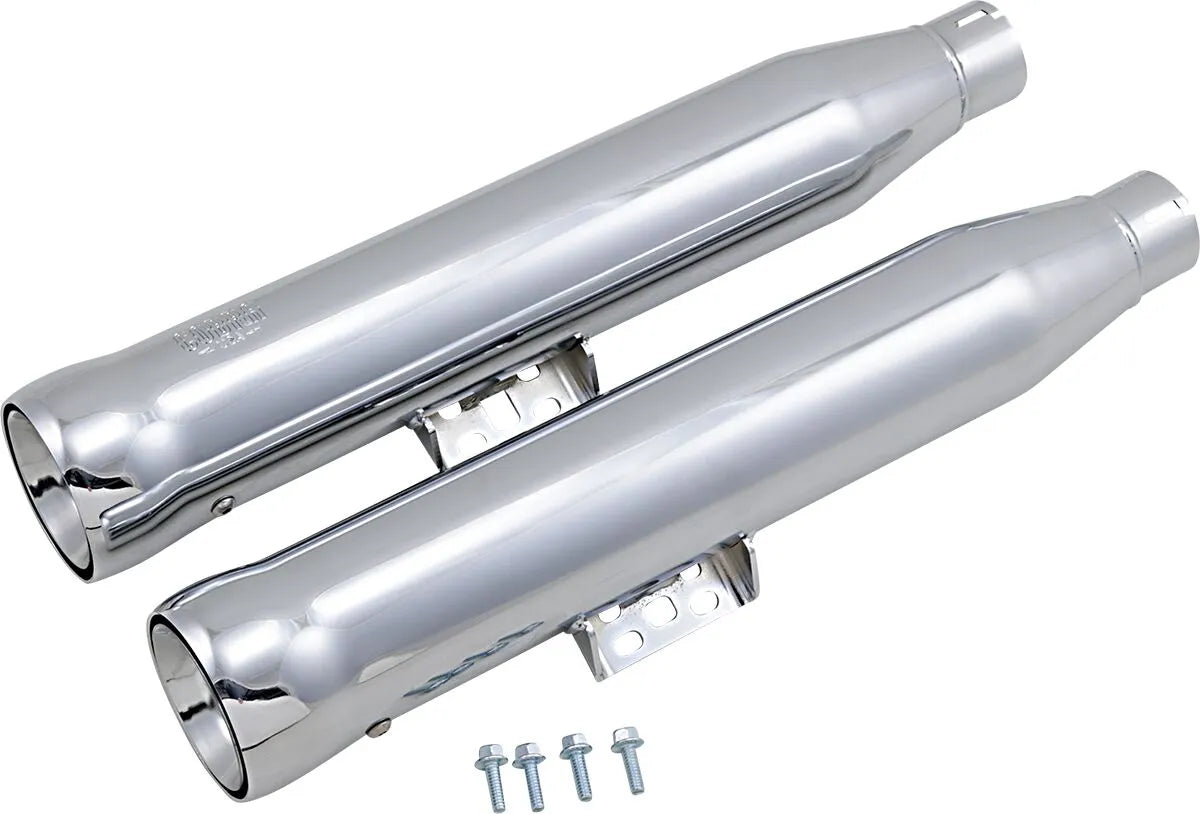 COBRA - NH Series Silencers - Softail Deluxe / Heritage Classic 18+ - Black or Chrome