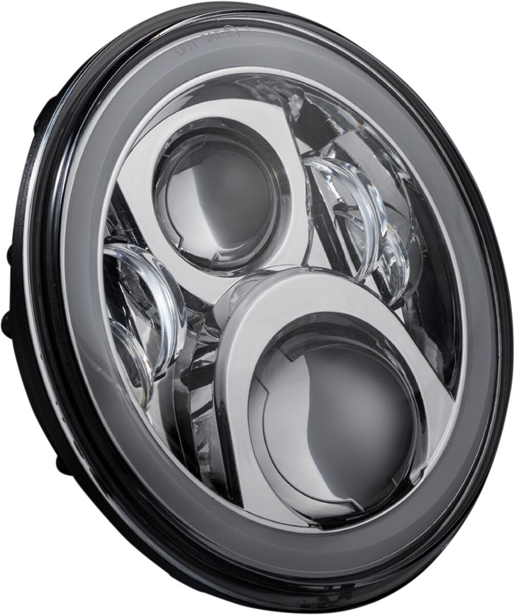 CUSTOM DYNAMICS 7" Halo Phare(s) with Touring Adaptateur
