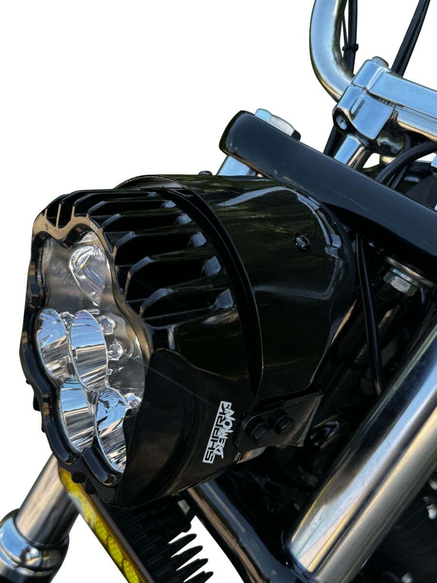 CUSTOM DYNAMICS Shark Demon Performance LED Pedestal Mount Phare(s)