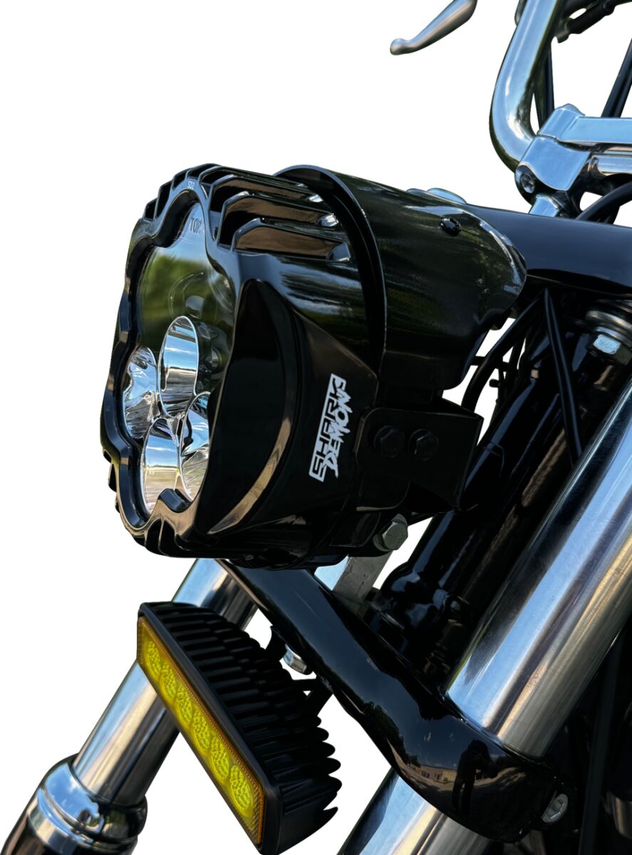 CUSTOM DYNAMICS Shark Demon Performance LED Pedestal Mount Phare(s)