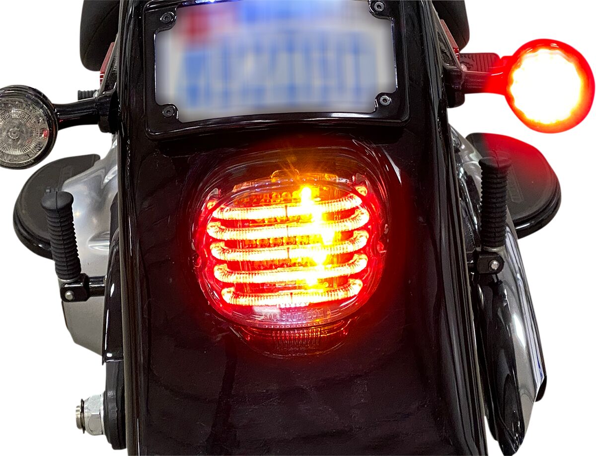 CUSTOM DYNAMICS ProBEAM Integrated Low Profile Feu(x) arrière à LED with Auxiliary Clignotant(s)