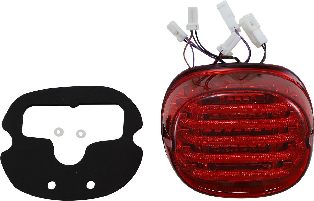 CUSTOM DYNAMICS ProBEAM Integrated Low Profile Feu(x) arrière à LED with Auxiliary Clignotant(s)