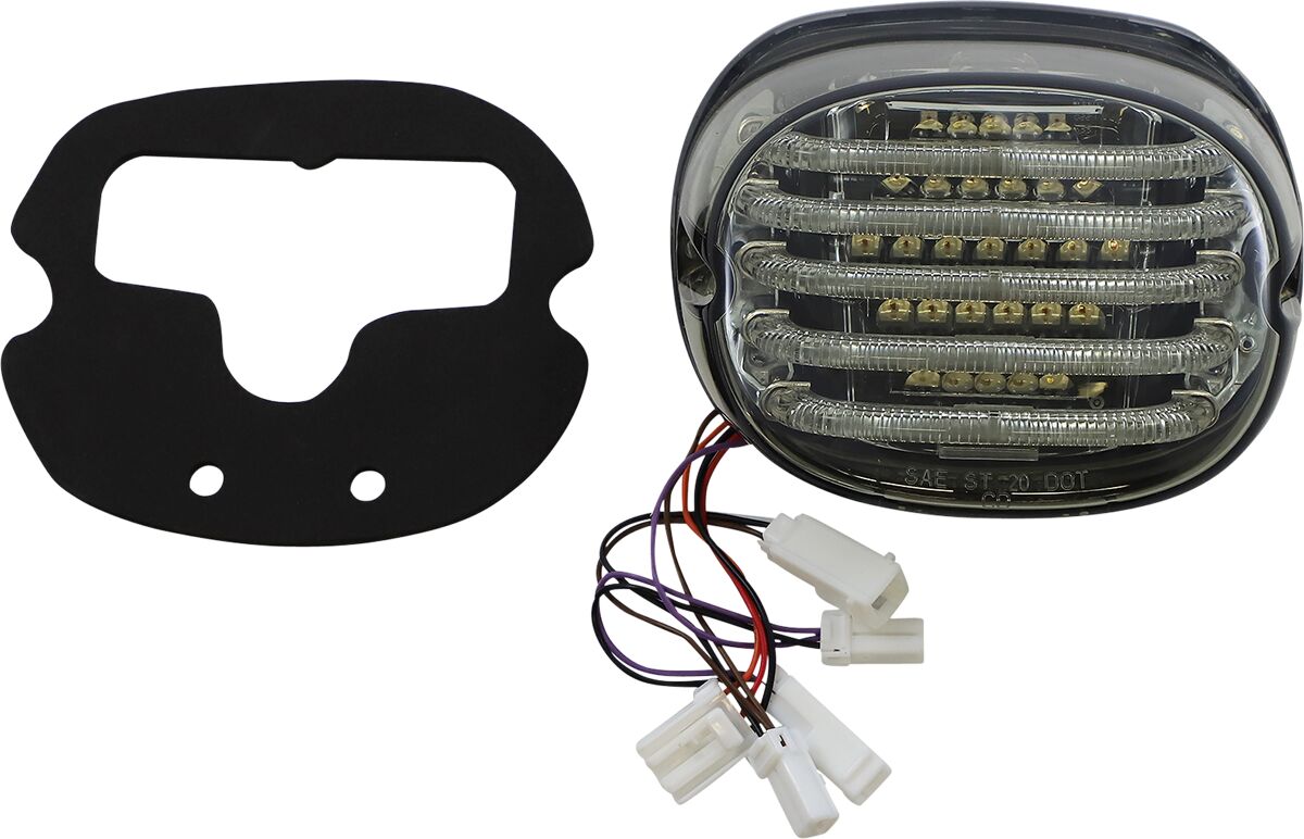 CUSTOM DYNAMICS ProBEAM Integrated Low Profile Feu(x) arrière à LED with Auxiliary Clignotant(s)