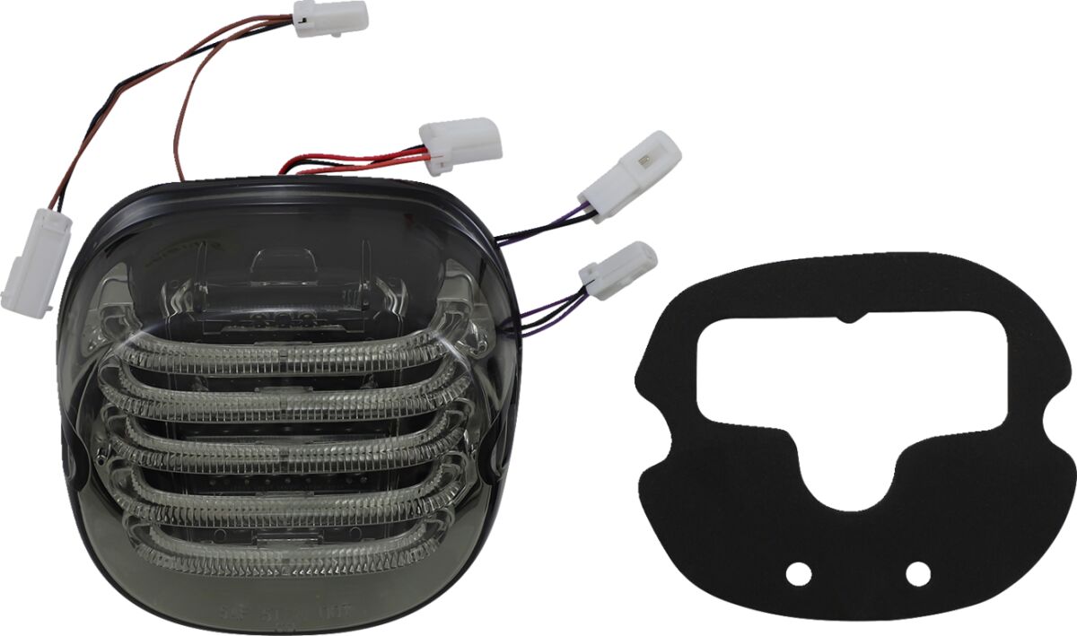 CUSTOM DYNAMICS ProBEAM Integrated Low Profile Feu(x) arrière à LED with Auxiliary Clignotant(s)