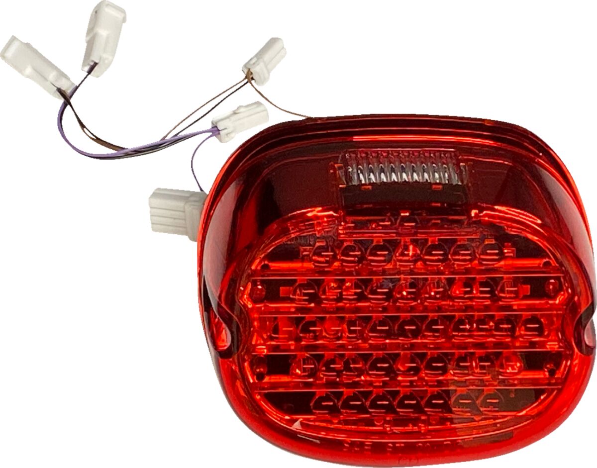 CUSTOM DYNAMICS Low Profile Feu(x) arrière à LED with Integrated Auxiliary Clignotant(s)
